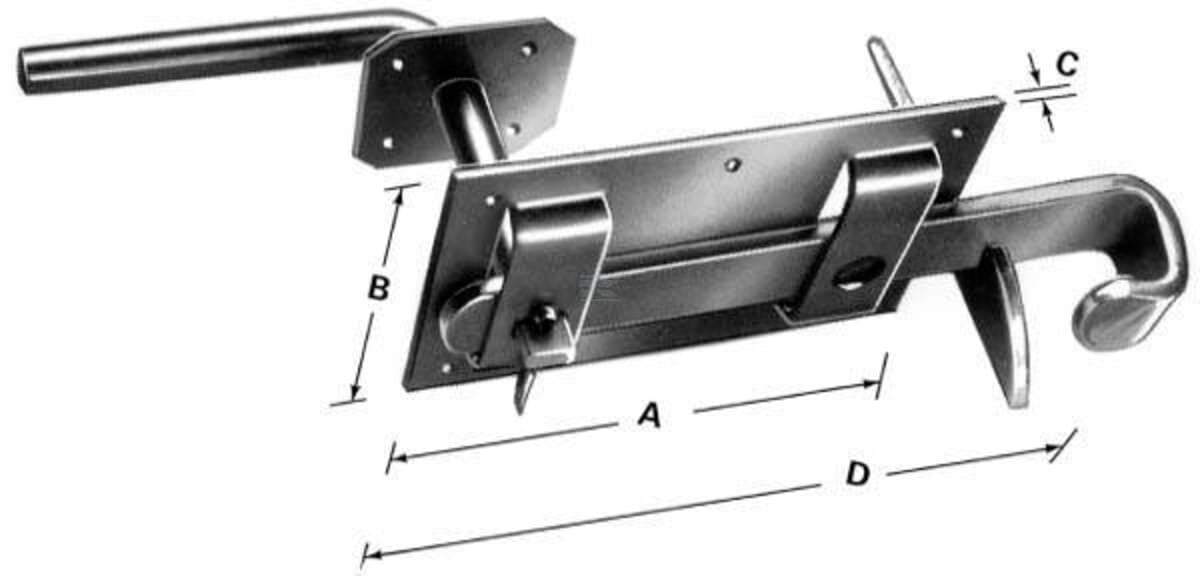 Gate latch