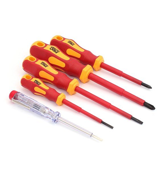 VDE Insulated Screwdriver Set 5pcs 1000V