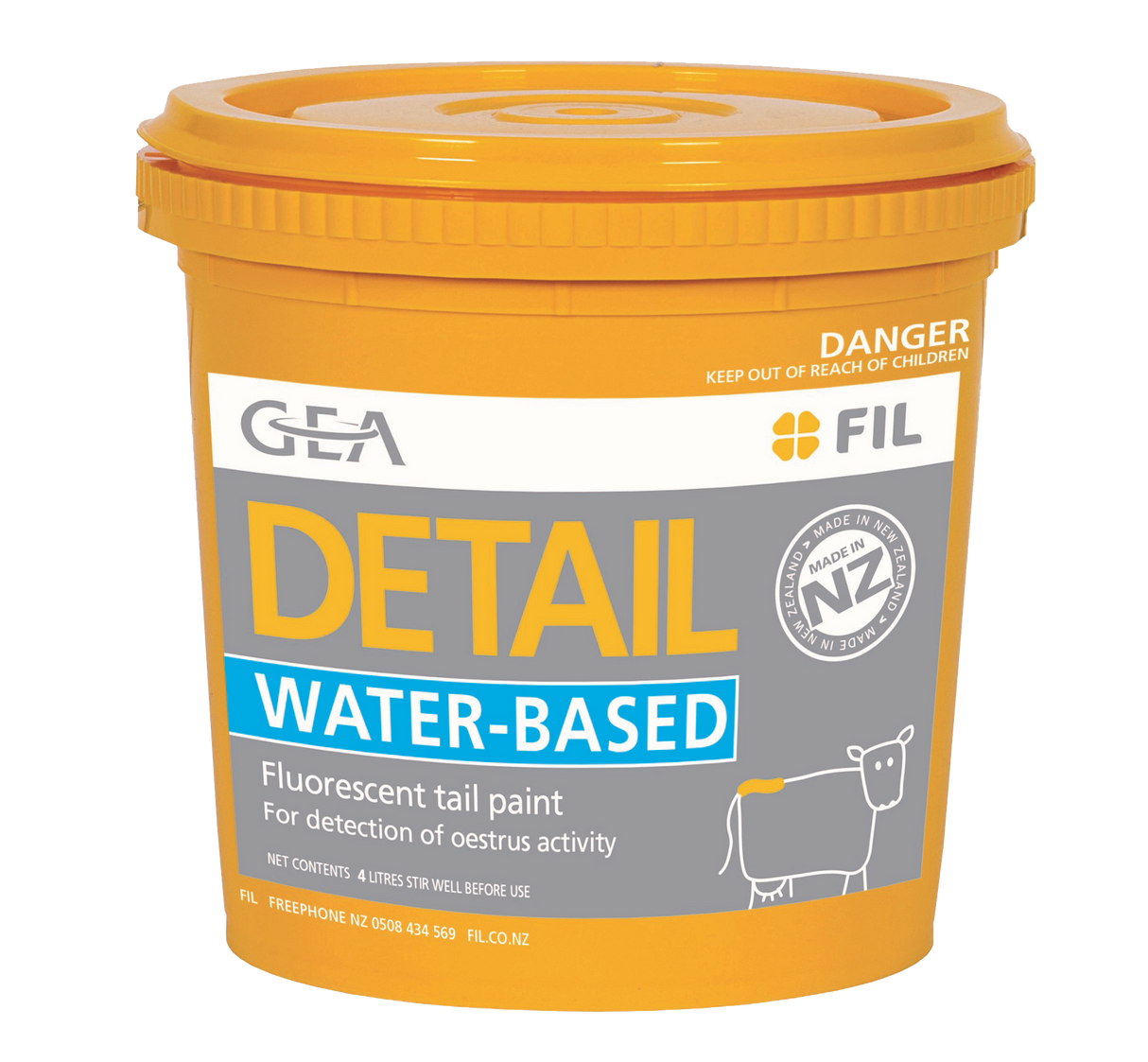 FIL Detail 4 Litre Bucket