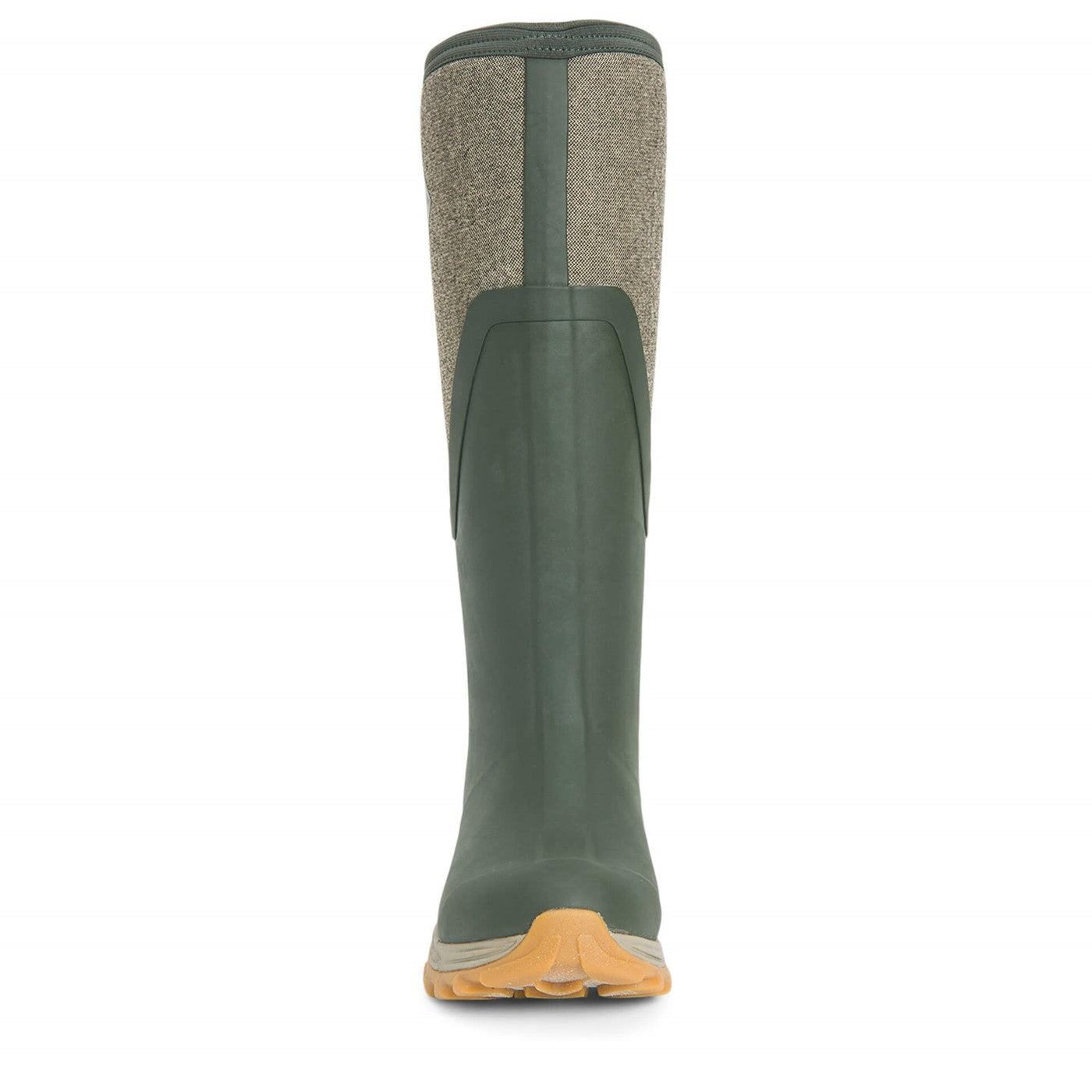 Muck Boot Womens Arctic Sport II Tall Boots Olive Herringbone Print