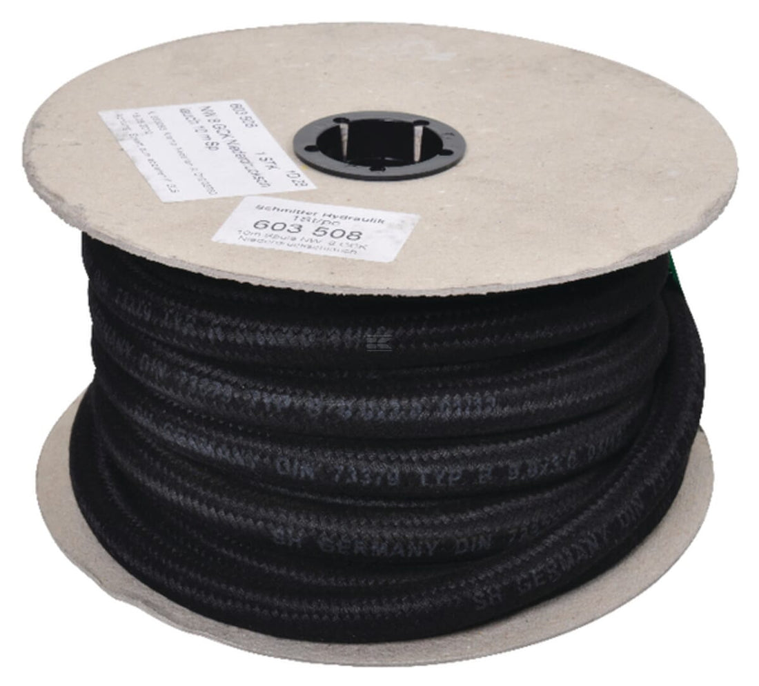 Rubber fuel hose with textile braid (type GCK)