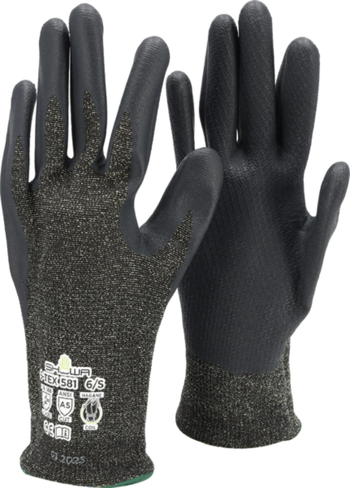 Cut-resistant gloves Showa S-TEX 581