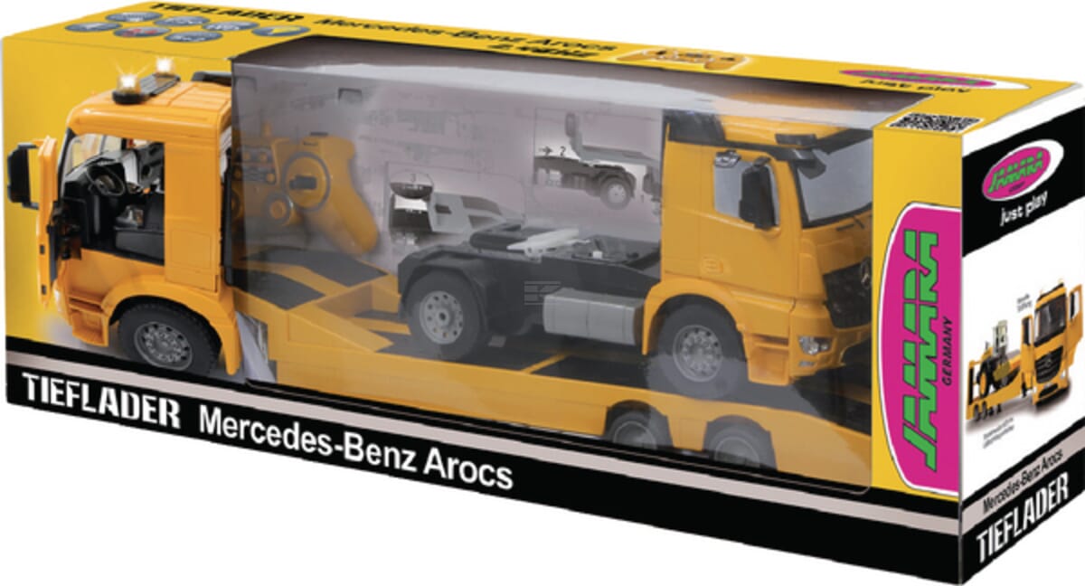 Jamara Flat Bed Truck Mercedes Arocs 1:20 2,4G