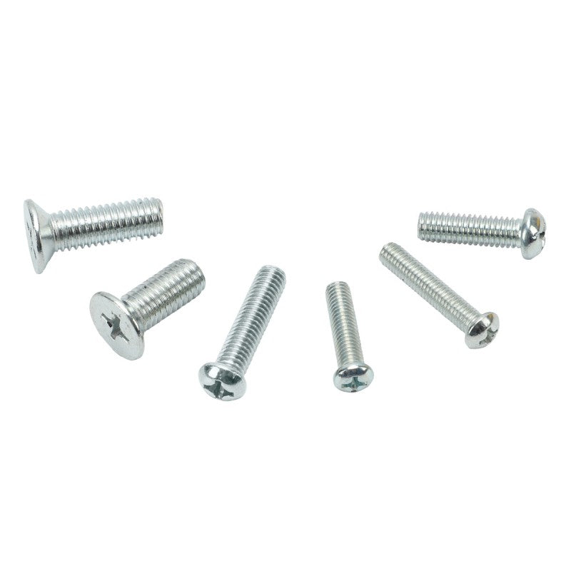 Jefferson 264pc Countersunk And Panhead Pozi Machine Screw Assortment