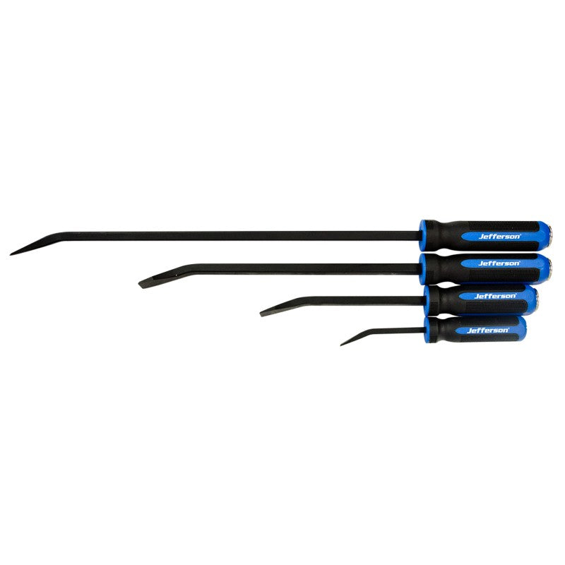 Jefferson 4 Piece Heavy Duty Hammer Cap Pry Bar Set