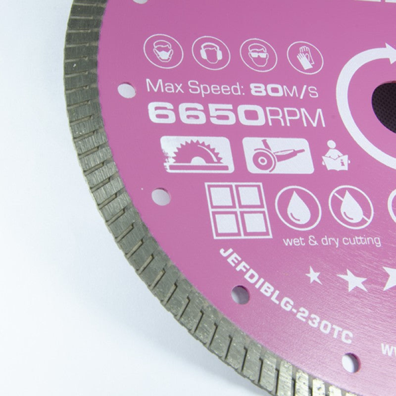 Jefferson Tile Cutting Diamond Blade