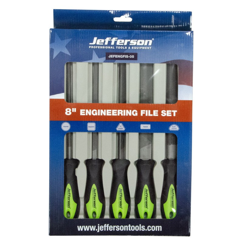 Jefferson 5 Piece 8" Engineering File Set