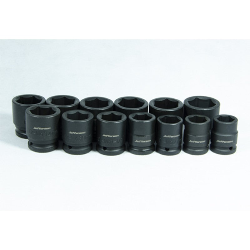 Jefferson 13 Piece 3/4" Impact Socket Set