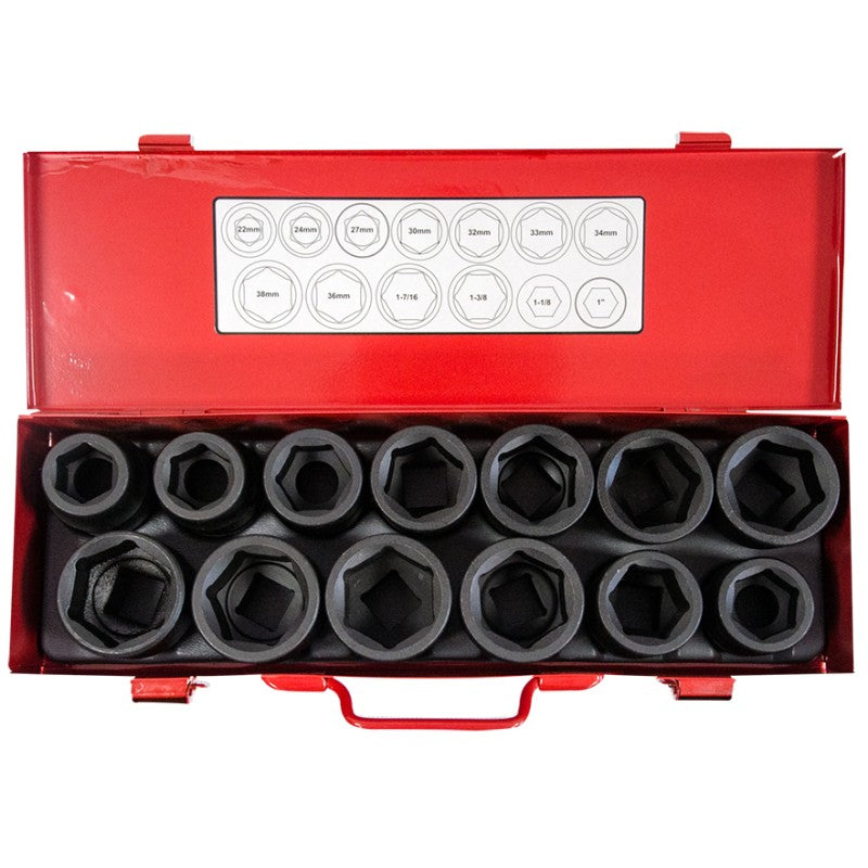 Jefferson 13 Piece 3/4" Impact Socket Set