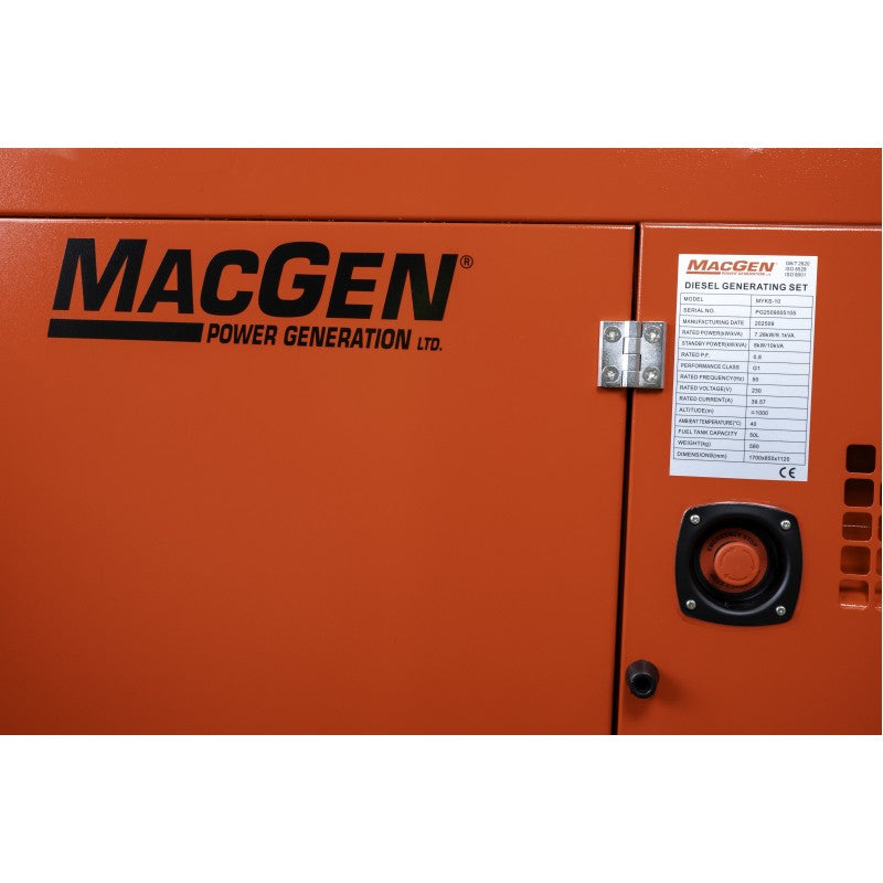 Jefferson Macgen 10Kva Multivoltage Diesel Generator