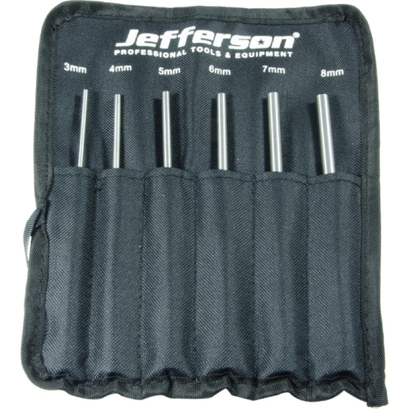 Jefferson 6 Piece Parallel Pin Punch Set