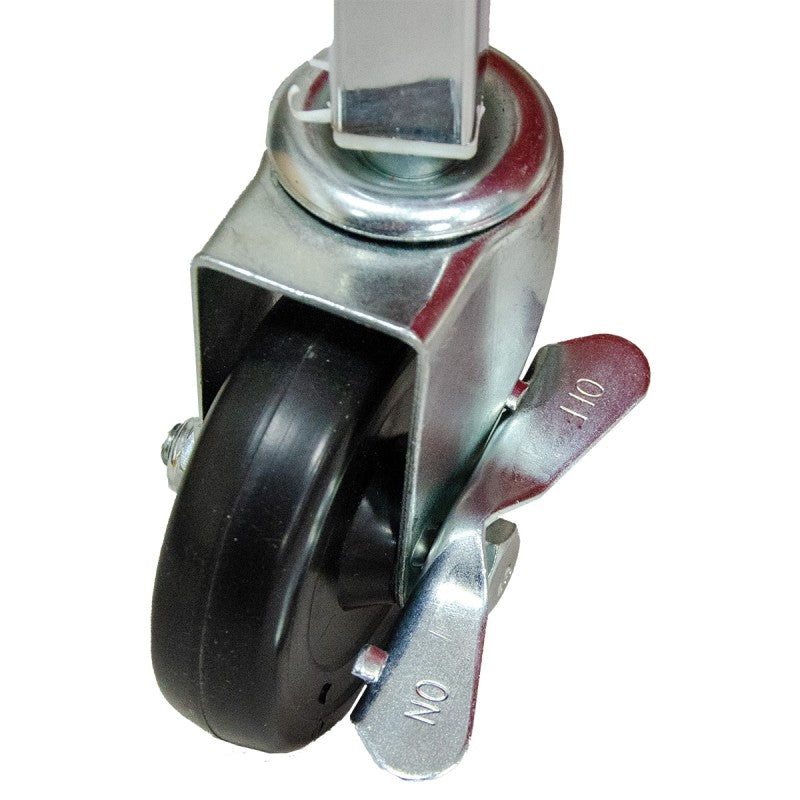 Jefferson Heavy Duty 2-Level Trolley with Lockable Drawer