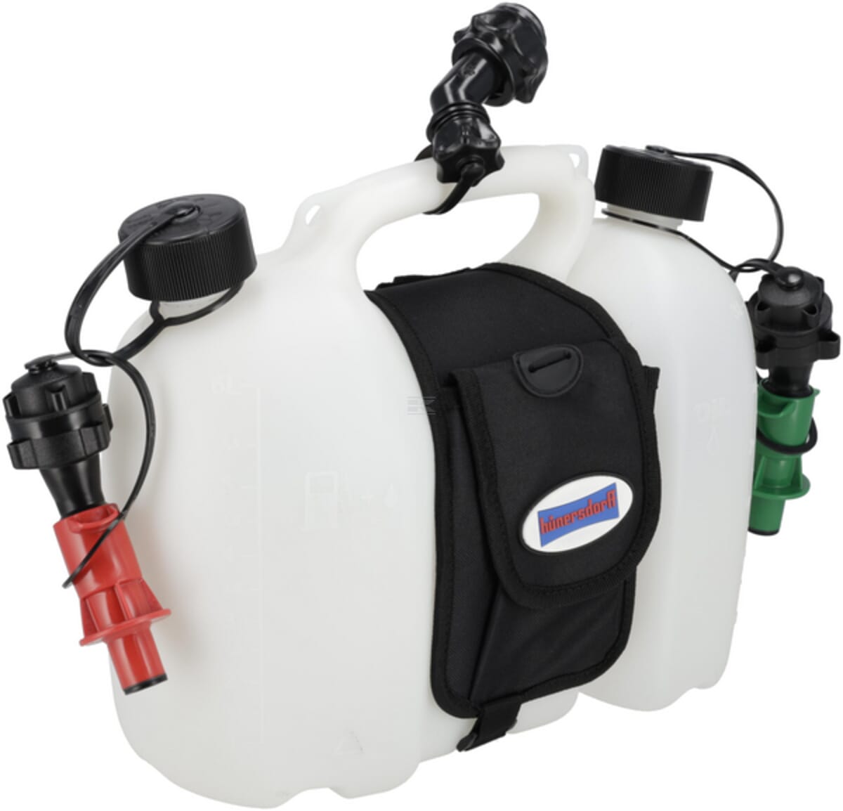 Hünersdorff "PROFI" double canister, 6+3 l