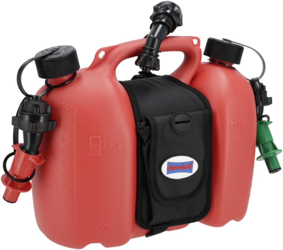 Hünersdorff "PROFI" double canister, 6+3 l