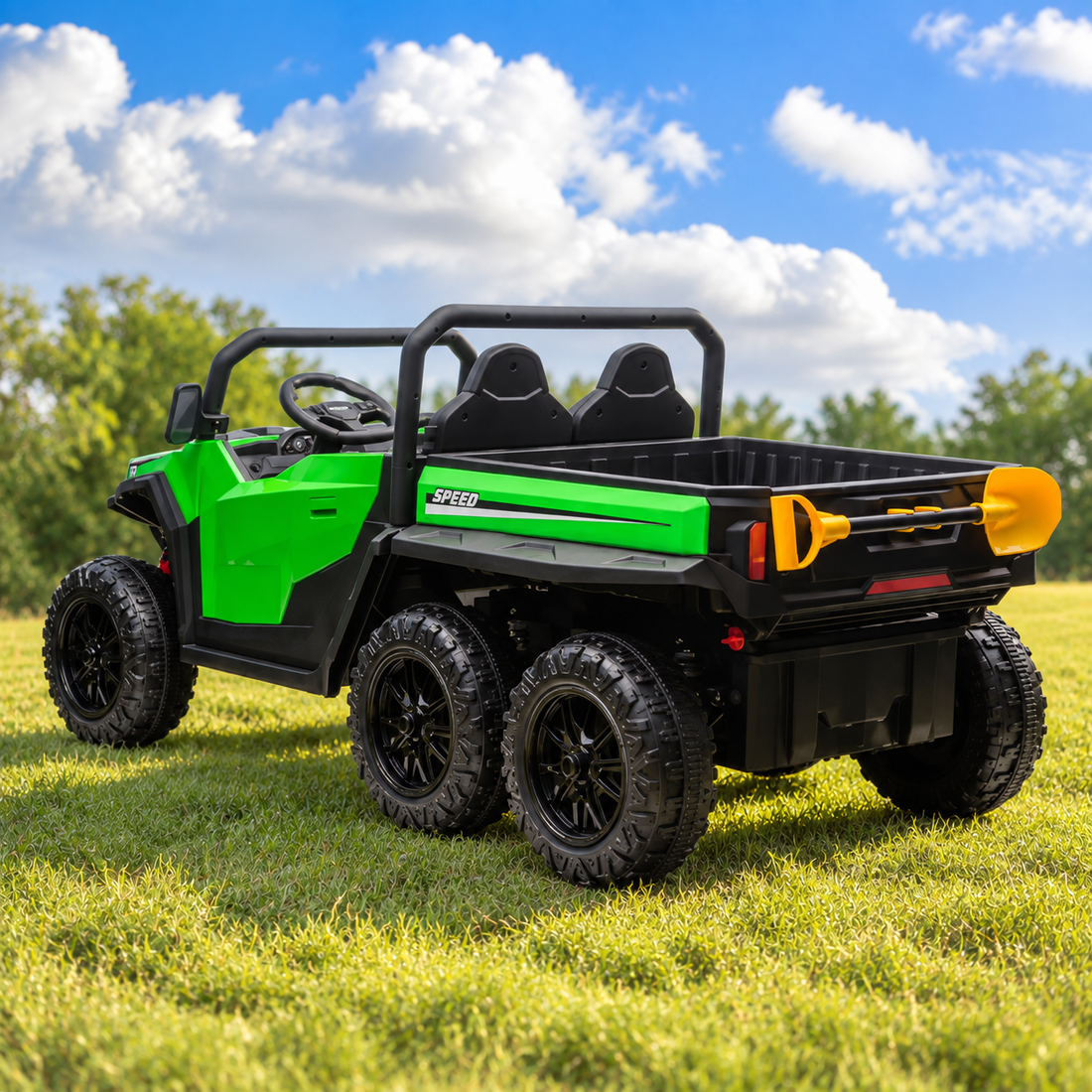 24V Two Seat Gator Ride On Electric Vehicle in Green (2026)