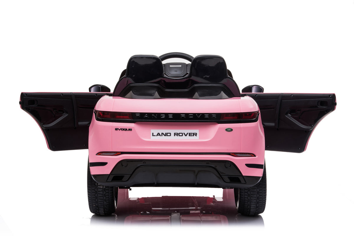 Range Rover Evoque 12V Electric Ride On Jeep Pink