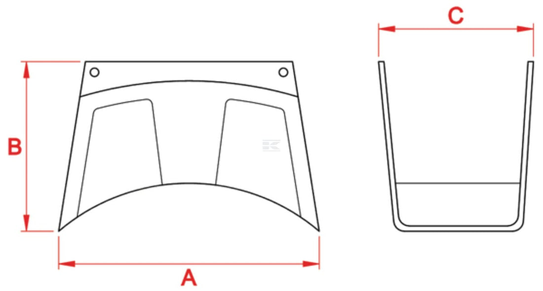 Wall hose bracket Plus