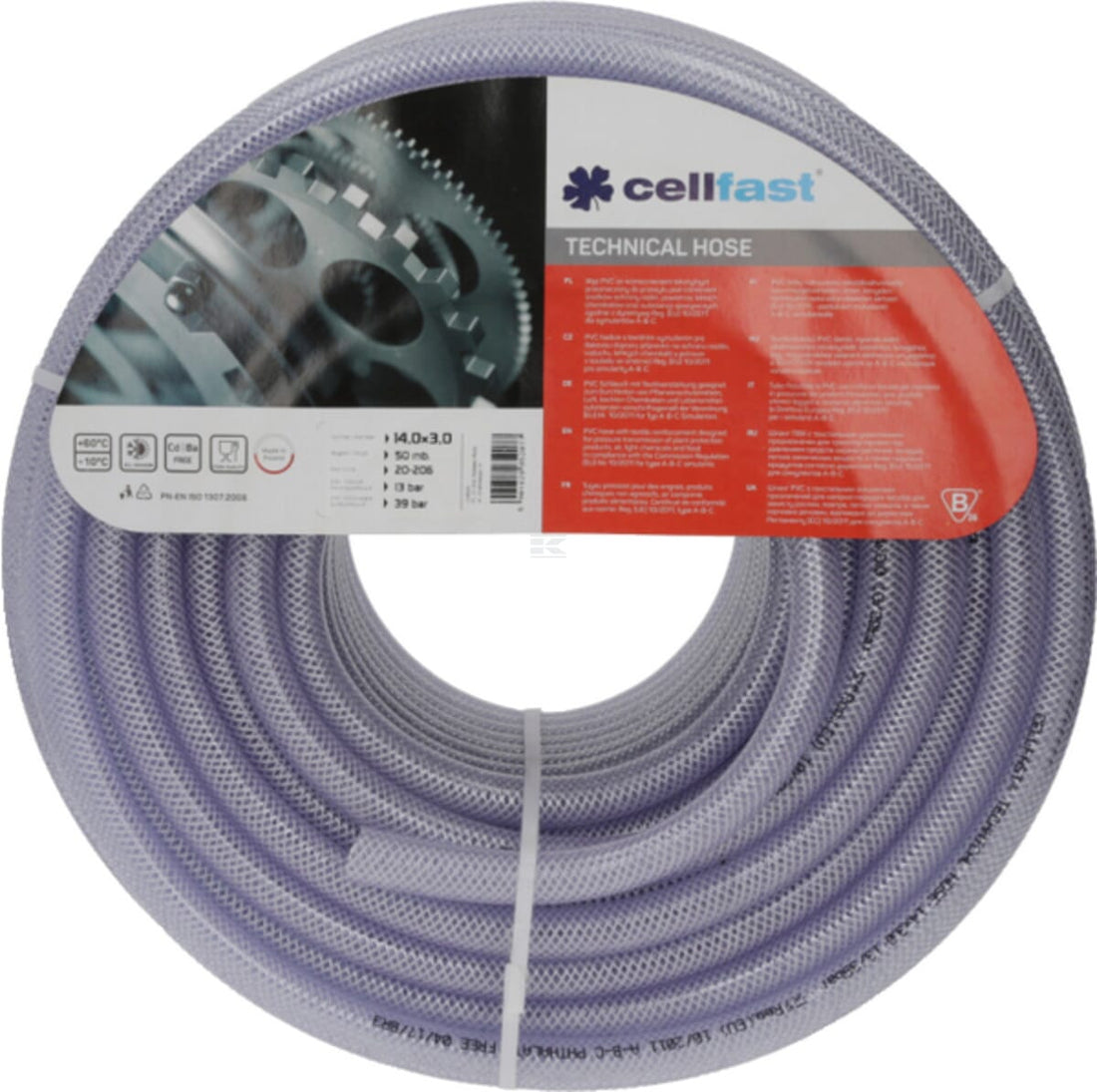Cellfast Clear PVC reinforced Technical hoses