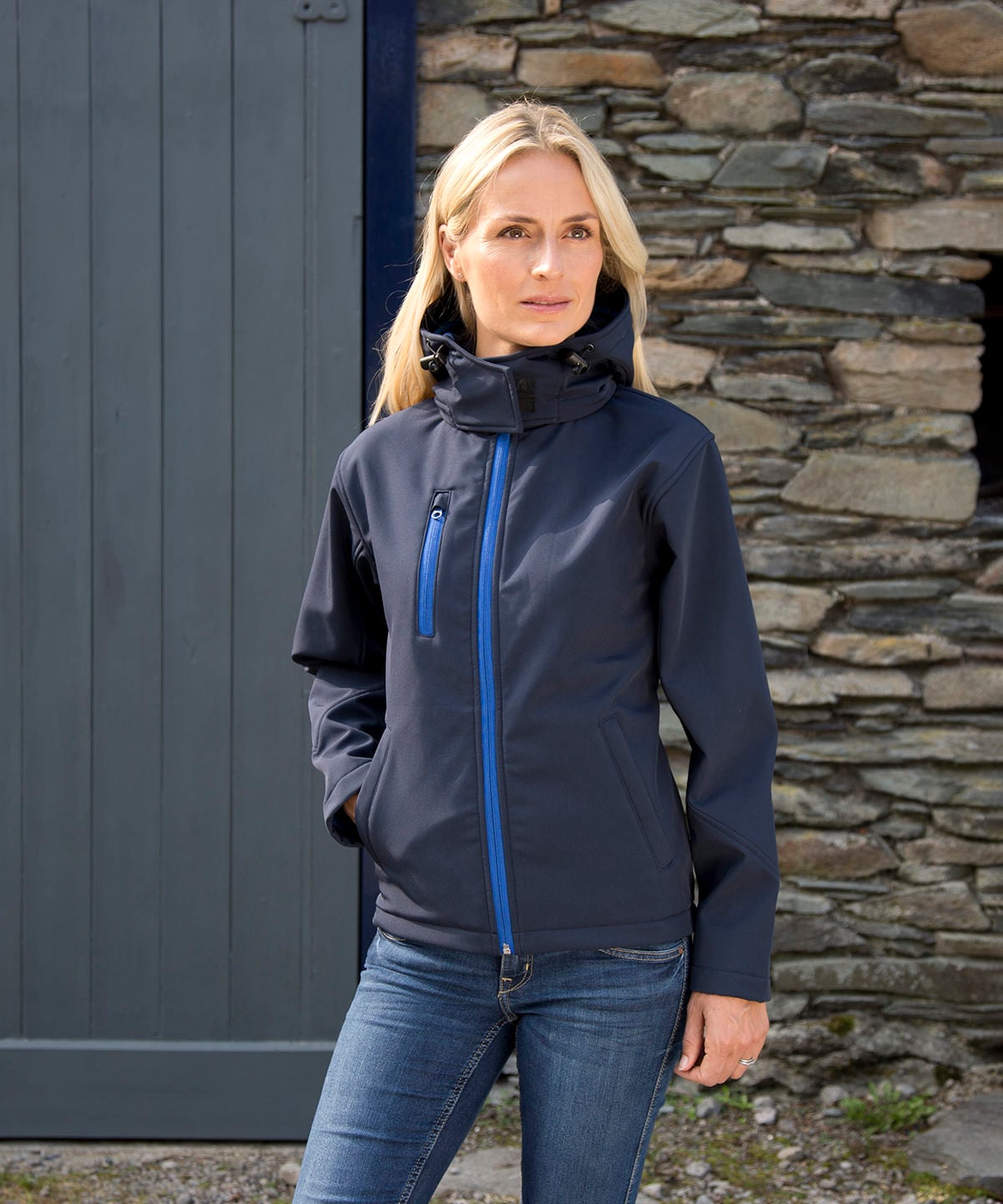 Result Women's TX Performance Hooded Softshell Jacket (R230F)