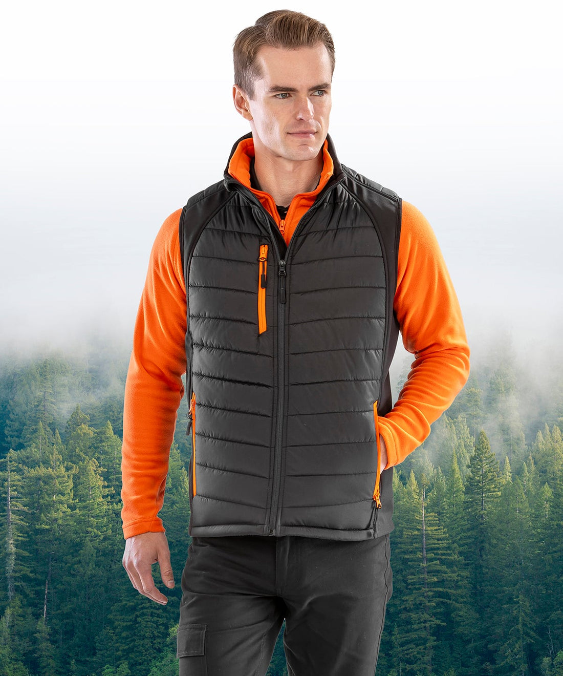 Result Compass Padded Softshell Gilet (R238X)