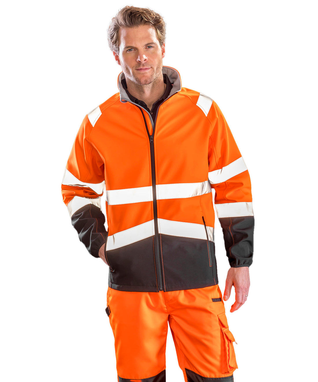 Result Printable Safety Softshell Jacket (R450X)