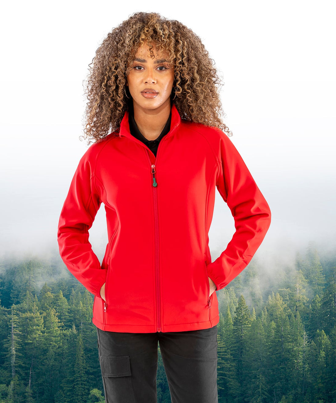 Result Women's Recycled 2-Layer Printable Softshell Jacket (R901F)
