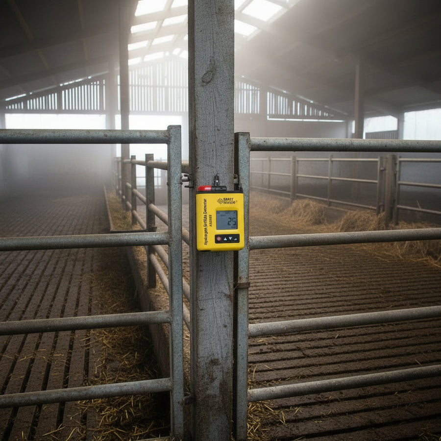 SMART SENSOR AS8803 Portable Hydrogen Sulfide (H₂S) Gas Detector
