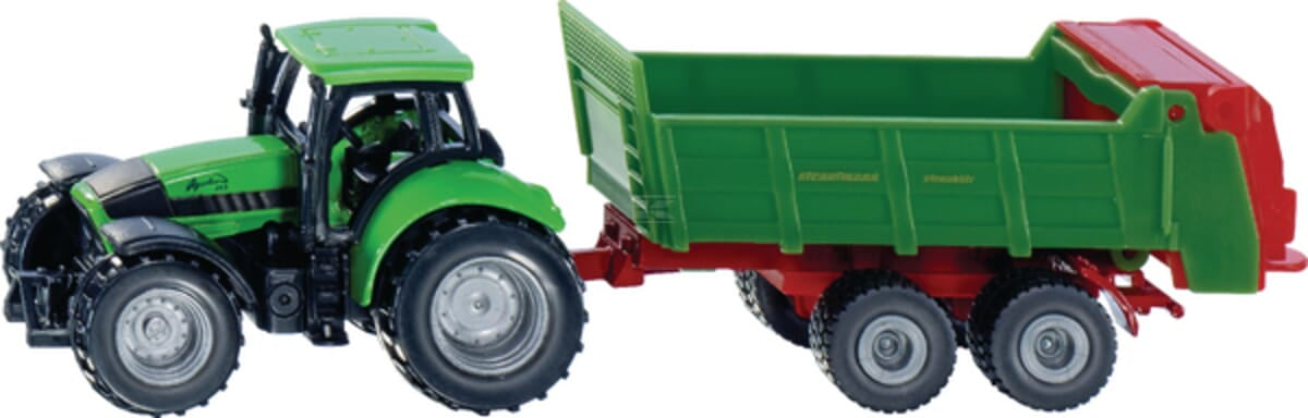 Siku S01673 DEUTZ-FAHR with manure spreader
