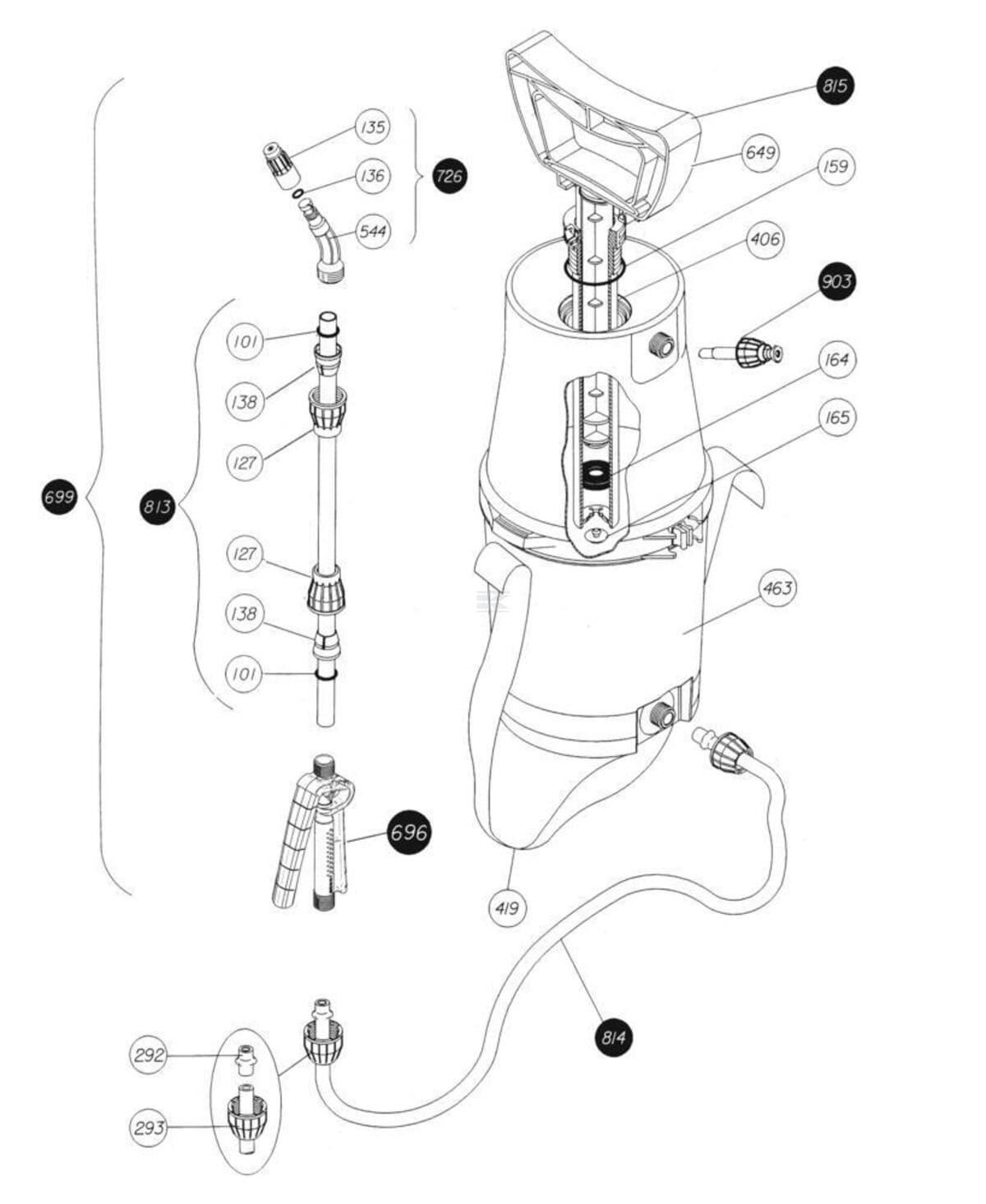 Matabi Hand sprayer 5L Berry 7