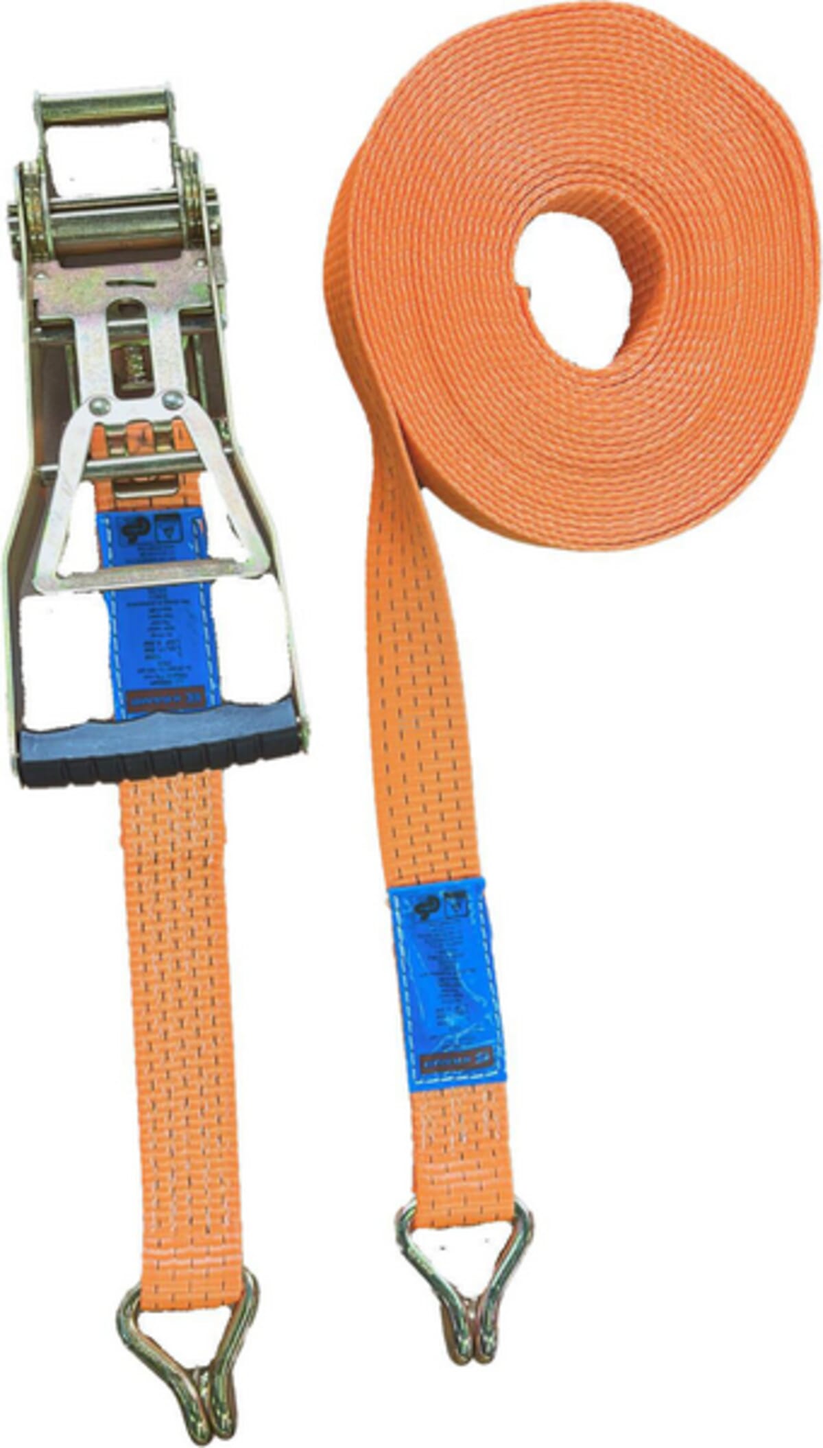 Ergo ratchet with extended ratchet, 2-piece with narrow pointed hook