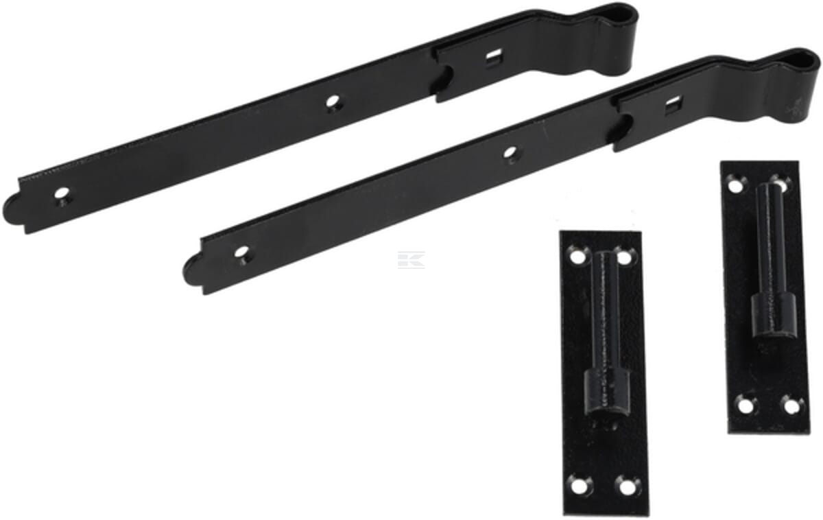 Cranked Hook & Bands, black