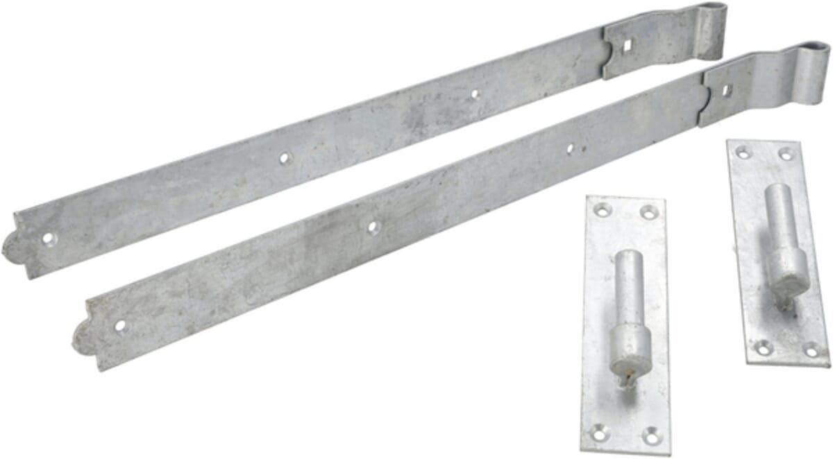 Cranked Hook & Bands, galvanised