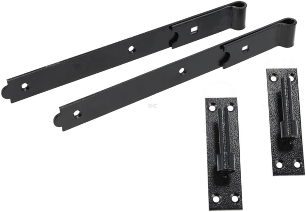 Straight Hook & Bands, black