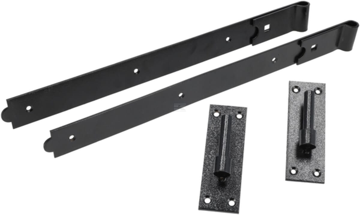 Straight Hook & Bands, black