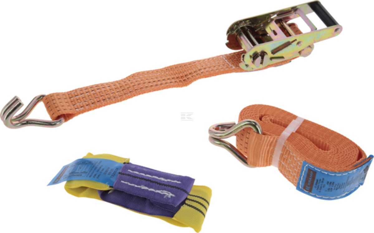 Recovery kit for car transporter type 50, 3 piece strap