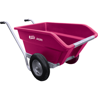 250 L Tipping Wheelbarrow (Pink) JFC