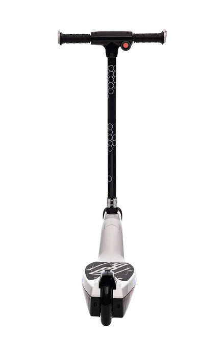Prizm Kids 12V Electric Scooter with Flashlights and Headlight (White)