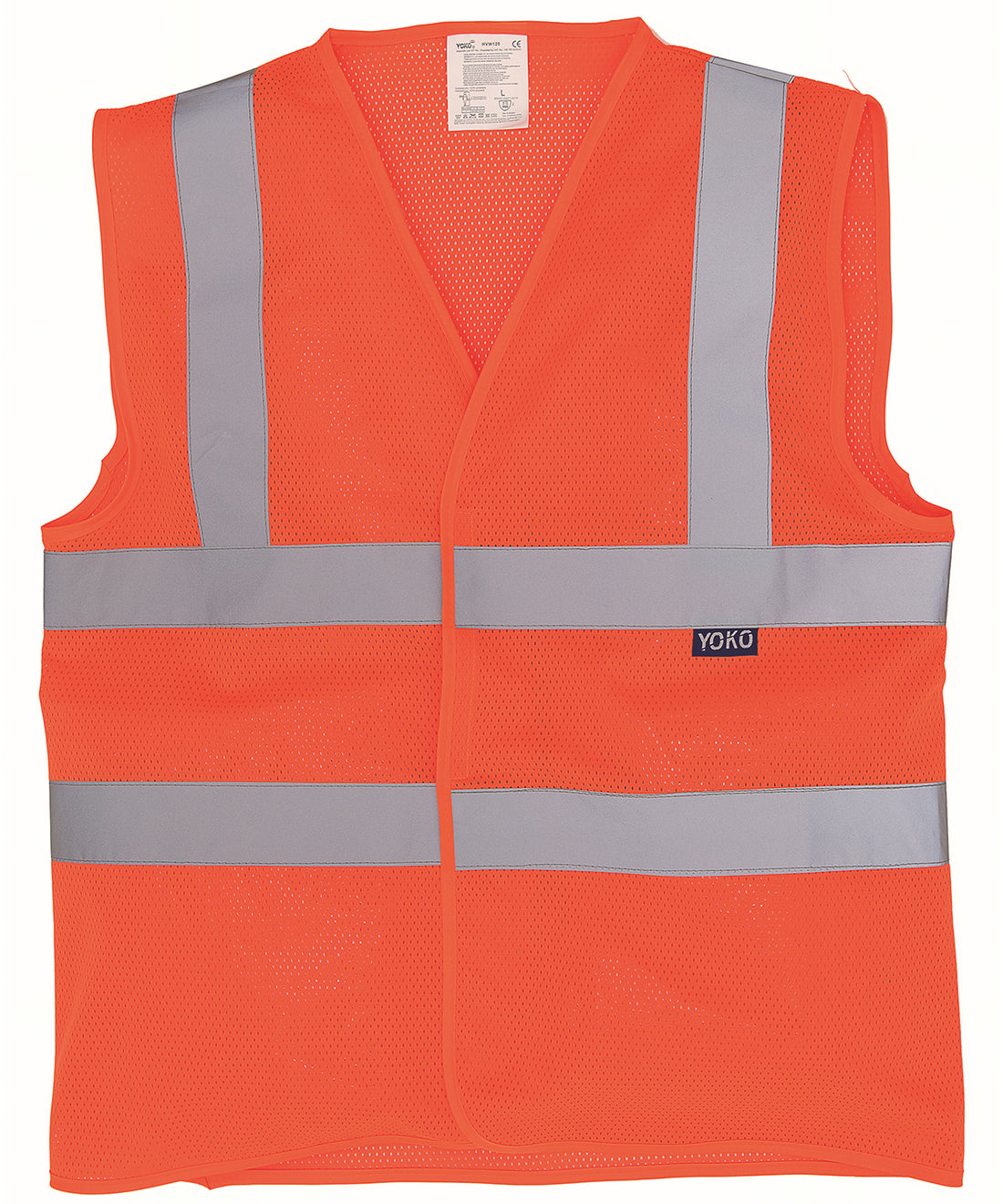 Yoko Top Cool Open Mesh 2-Band-and-Braces Waistcoat (HVW120) (YK006)