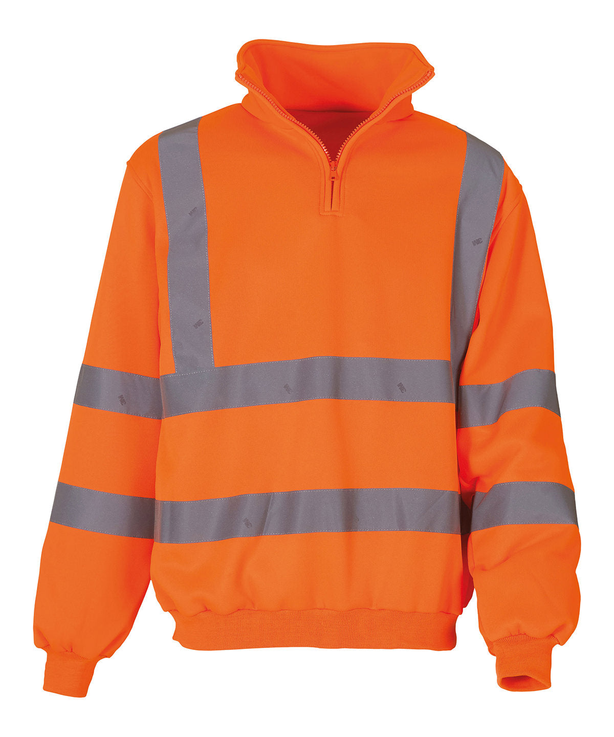 Yoko Hi-Vis ¼ Zip Sweatshirt (HVK06) (YK031)