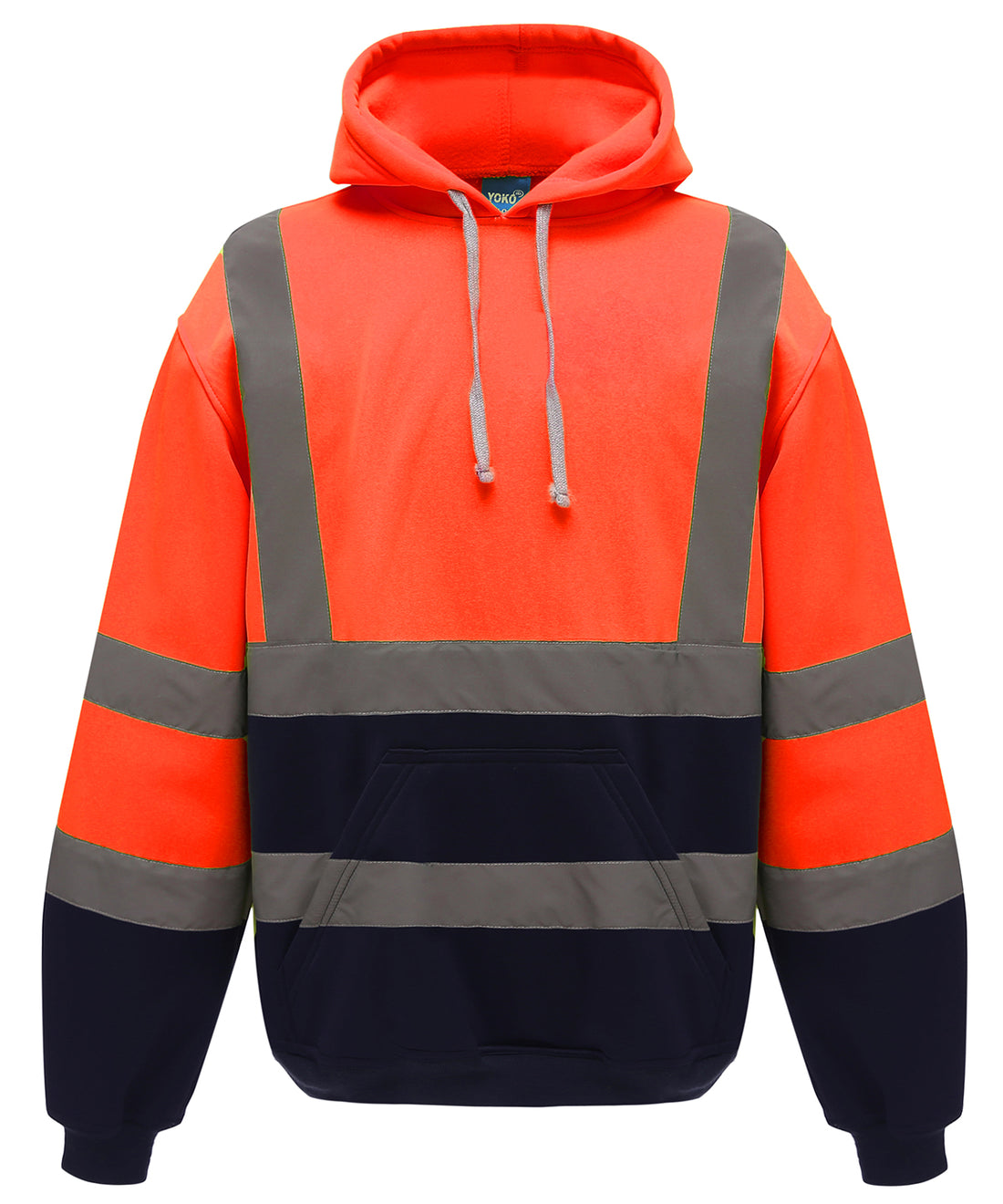 Yoko Hi-Vis Pull-Over Hoodie (HVK05) (YK032)