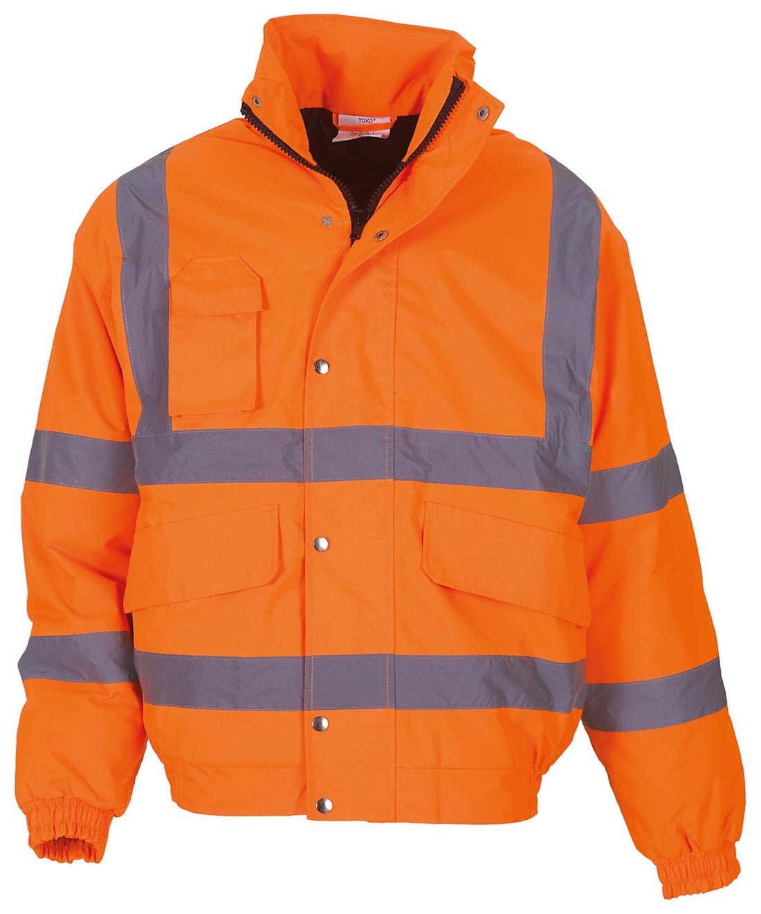 Yoko Hi-Vis Classic Bomber Jacket (HVP211) (YK043)