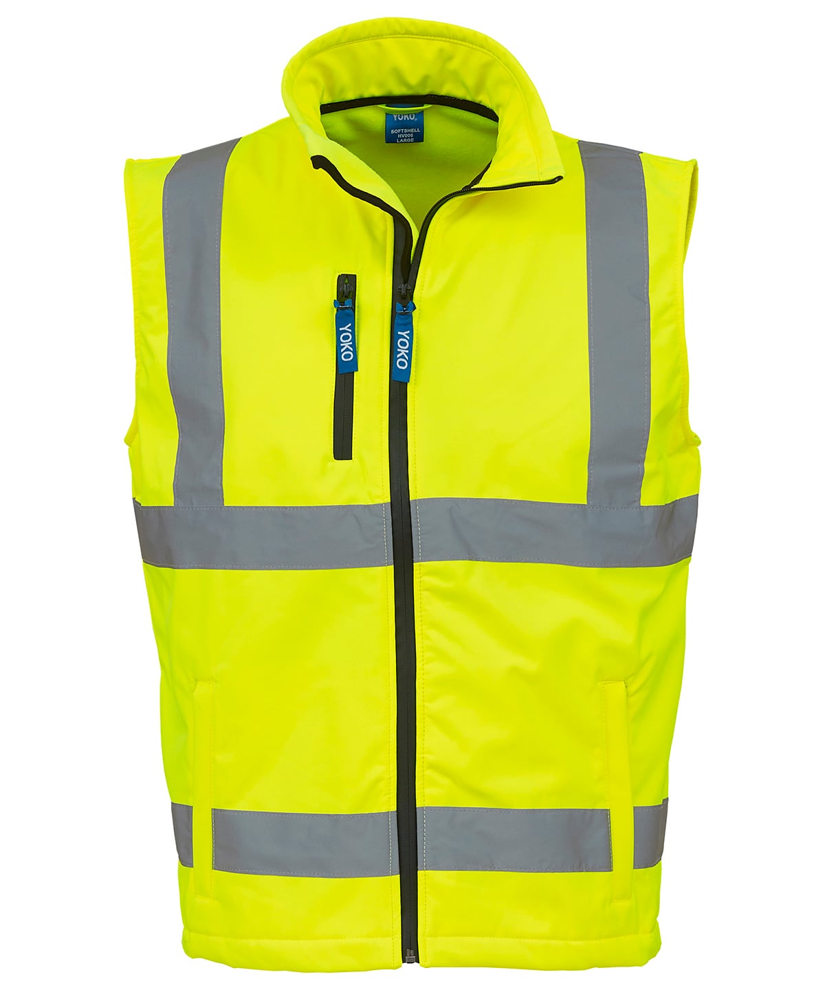 Yoko Hi-Vis Softshell Gilet (HV006) (YK050)