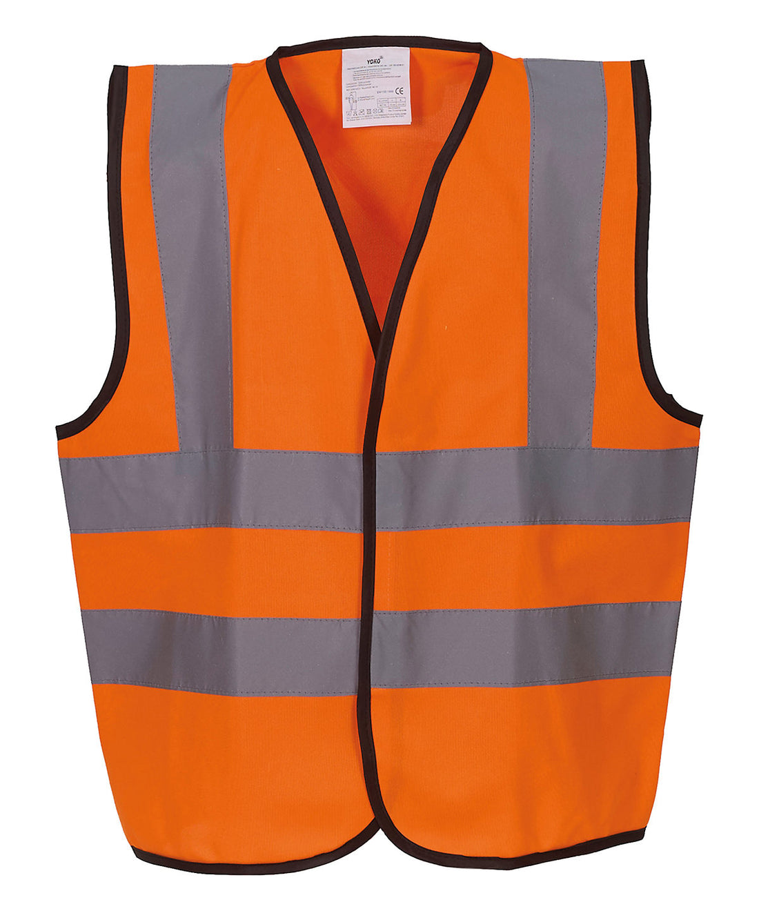 Yoko Kids Hi-Vis 2 B&B Waistcoat (HVW100CH) (YK100)