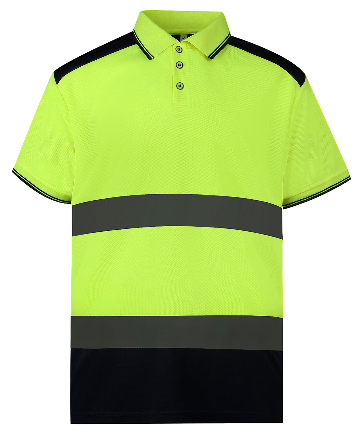 Yoko Hi-Vis Two-Tone Polo Shirt (HVJ220) (YK104)