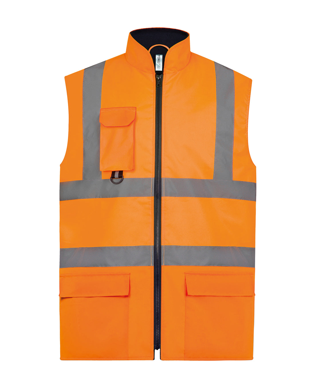 Yoko Hi-Vis Padded Bodywarmer (HV005) (YK105)
