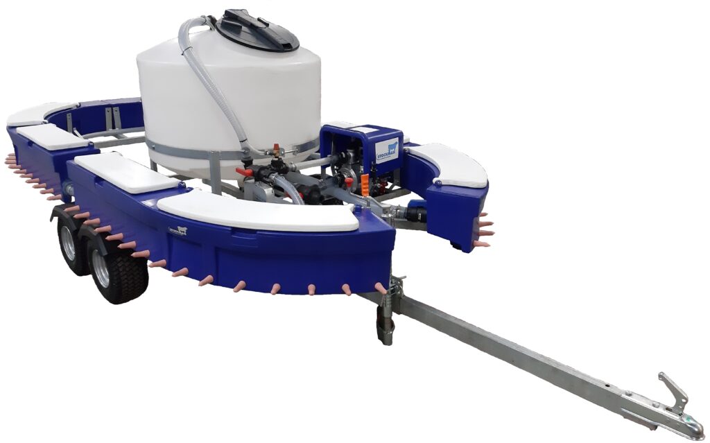 Stockman 64 teat Mobile Calf feeder With pump