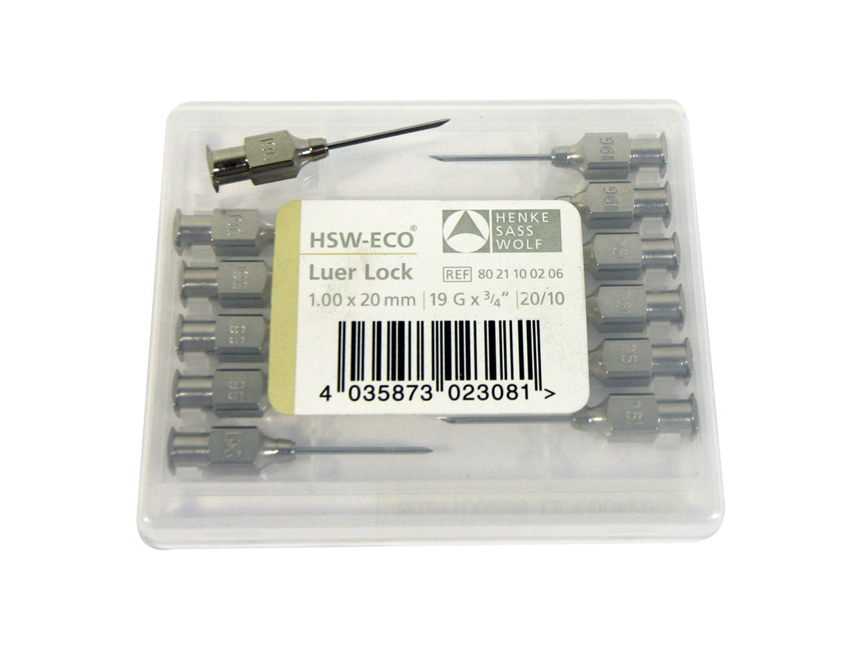 Hypodermic Needle with Leur Lock (12 pack)