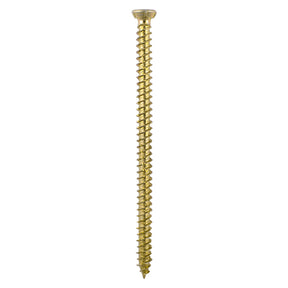 Timco Multi-Fix Concrete Screws - Yellow Countersunk