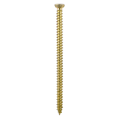 Timco Multi-Fix Concrete Screws - Yellow Countersunk