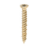 Timco Multi-Fix Concrete Screws - Yellow Countersunk